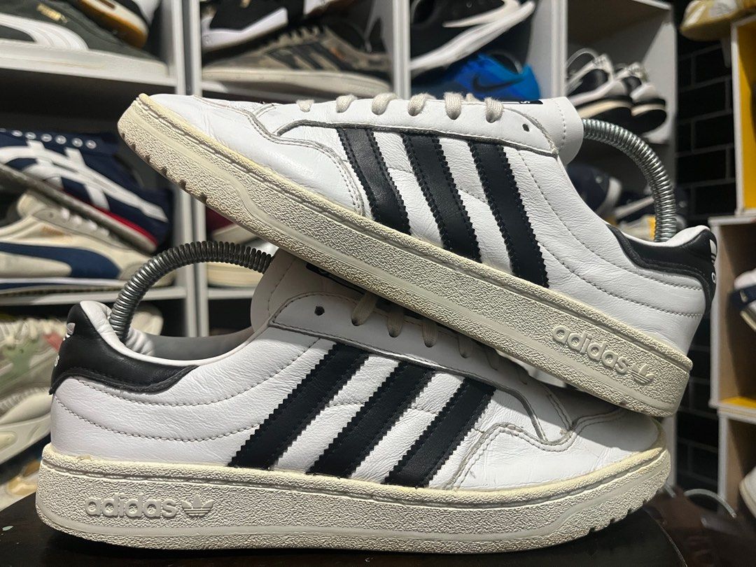 Adidas leather court shoes new arrivals