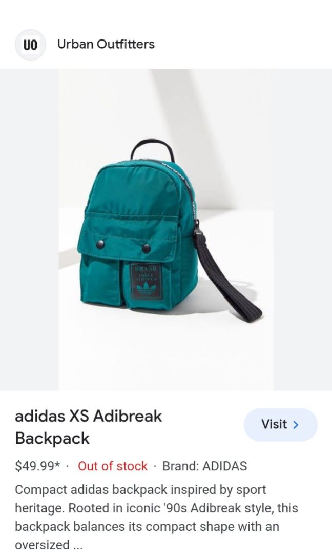 Adidas xs adibreak 2025 backpack