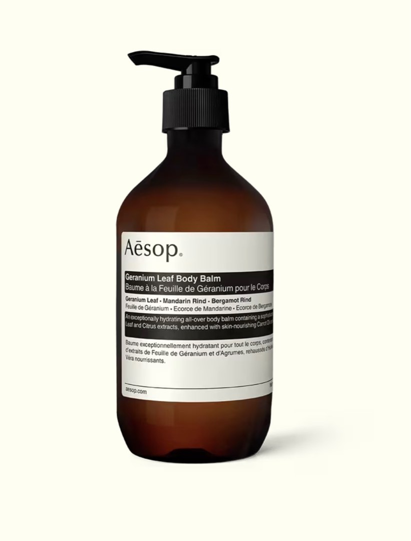 Aesop Geranium Leaf Body Balm, Beauty & Personal Care, Bath & Body, Body Care on Carousell