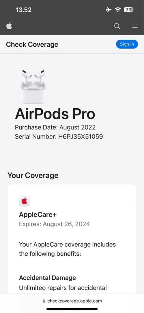 Applecare Airpods Pro Warranty Coverage Applecare Coverage Get