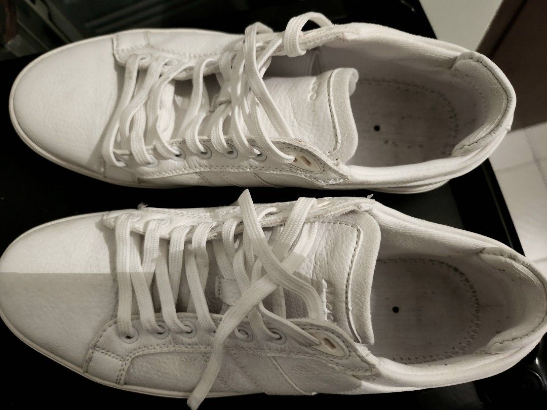 White leather skate shoes sale