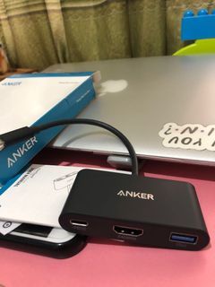 Anker 3 in 1 USB C Hub