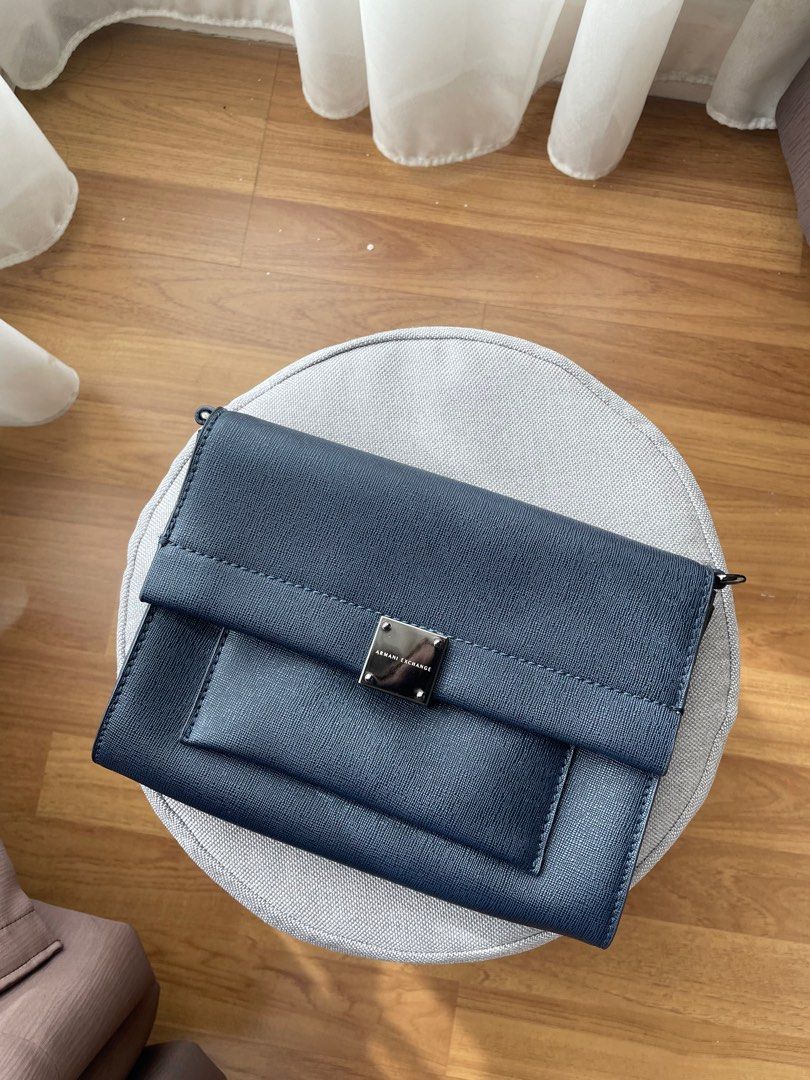 Armani exchange clutch bag clearance