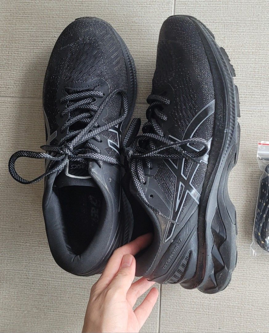 ASICS Kayano 27 Full Black EU 42