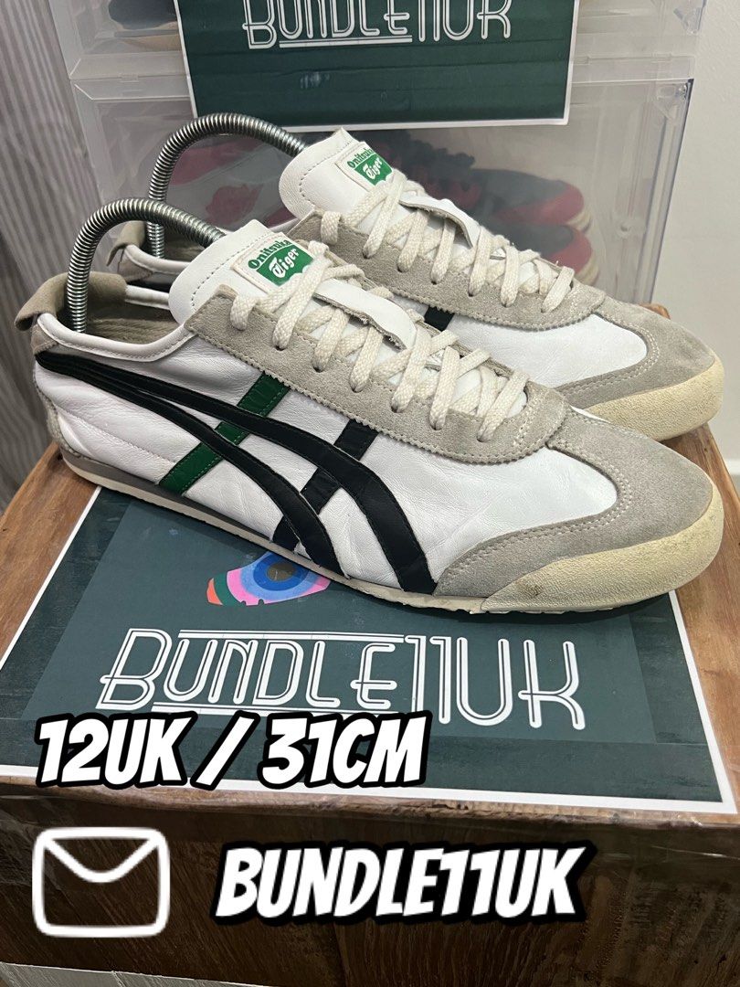 Onitsuka tiger mexico 66 white shop black green