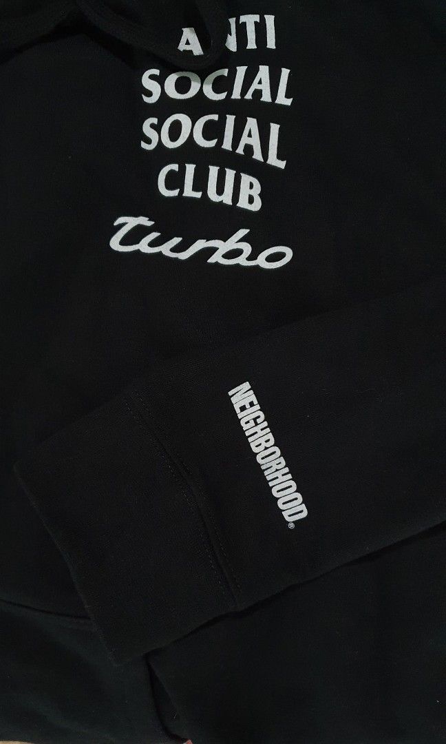 ASSC x NEIGHBORHOOD 911 turbo Hoodie Men s Fashion Tops Sets