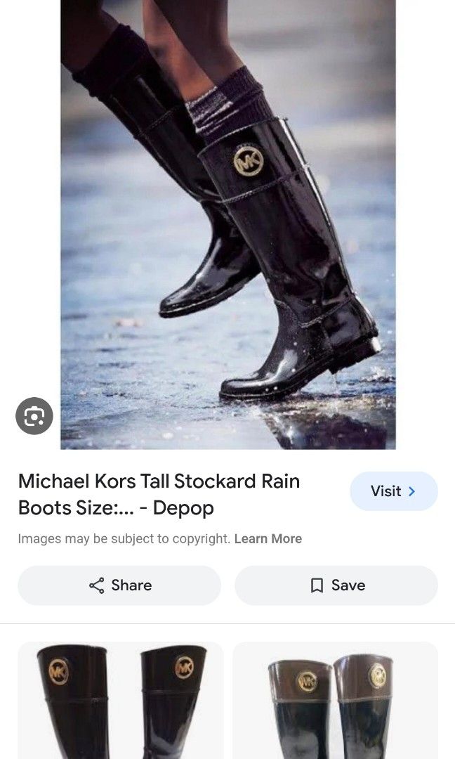 Michael kors boots outlet size 1