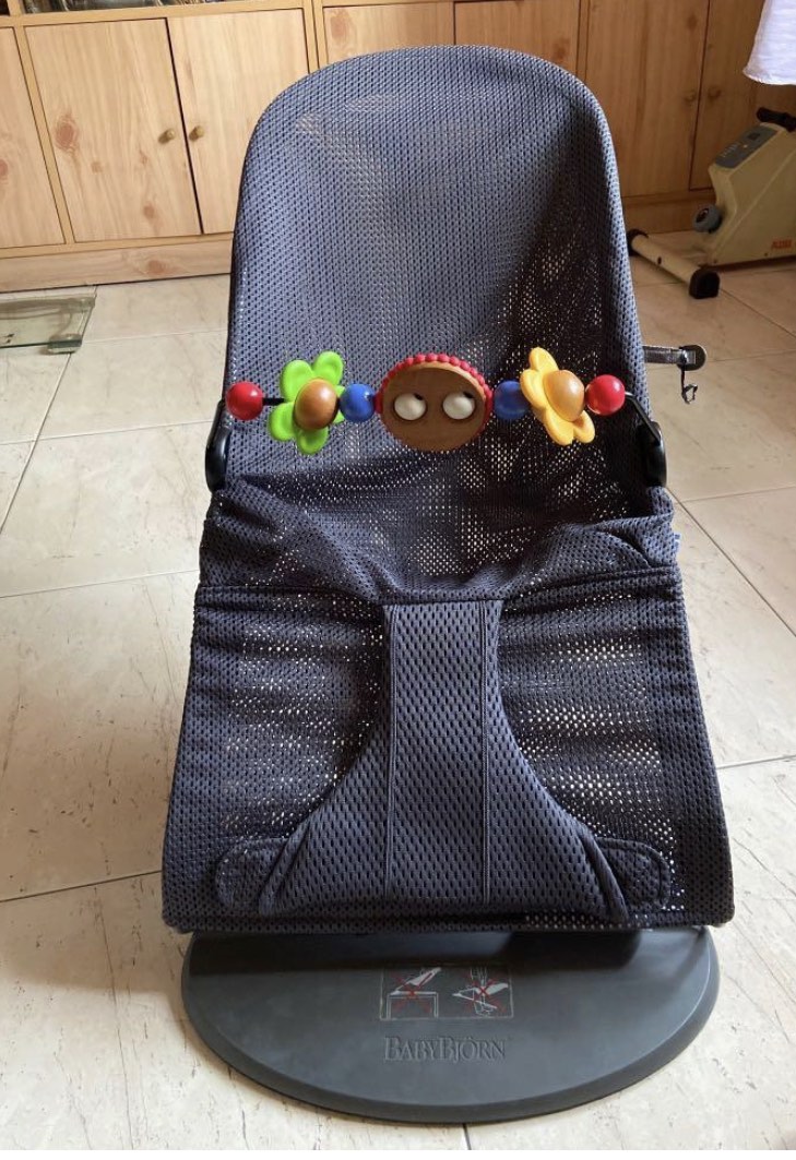 Baby bjorn mesh bouncer (without goggly eyes), Babies & Kids, Baby