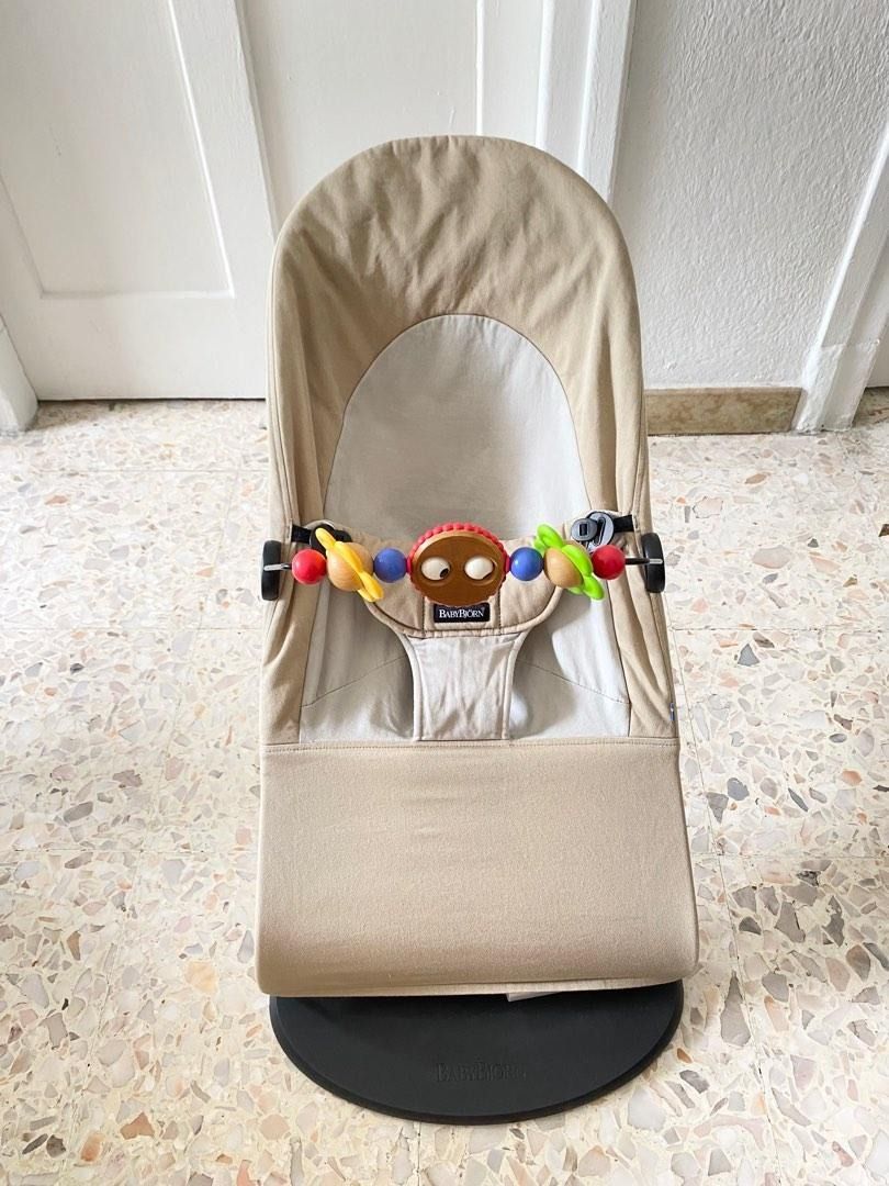 BABYBJORN Baby Bjorn Bouncer Balance Soft Cotton Khaki Beige
