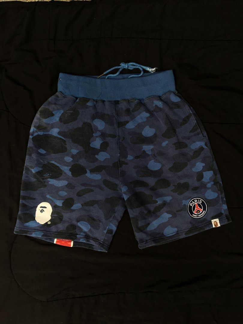Bape psg shorts hot sale