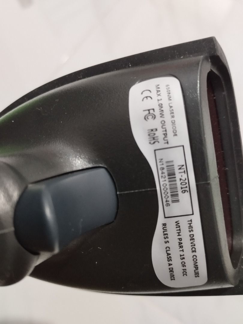 Barcode Reader - Pengimbas barcode (Category: Printers, Scanners & Copiers) located in Kuantan. Submitted by sazwan09 (Listing ID 1266397912, Image 2). Description: Ada 3 pcs RM 20 / Pcs Tidak Pernah guna - 1 guna untuk testing sahaja.