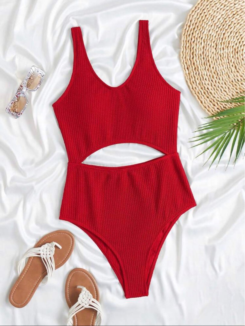 Cut out waist swimsuit outlet