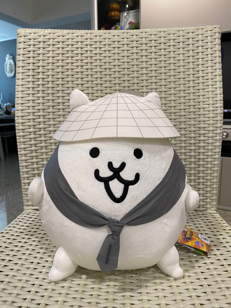 Battle Cats Uber Rare Cat Kasa Jizo Plush, Hobbies & Toys, Toys