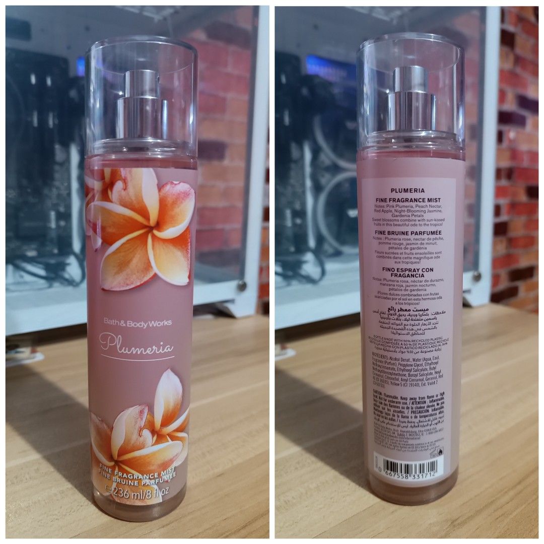 Plumeria bath and body works deals