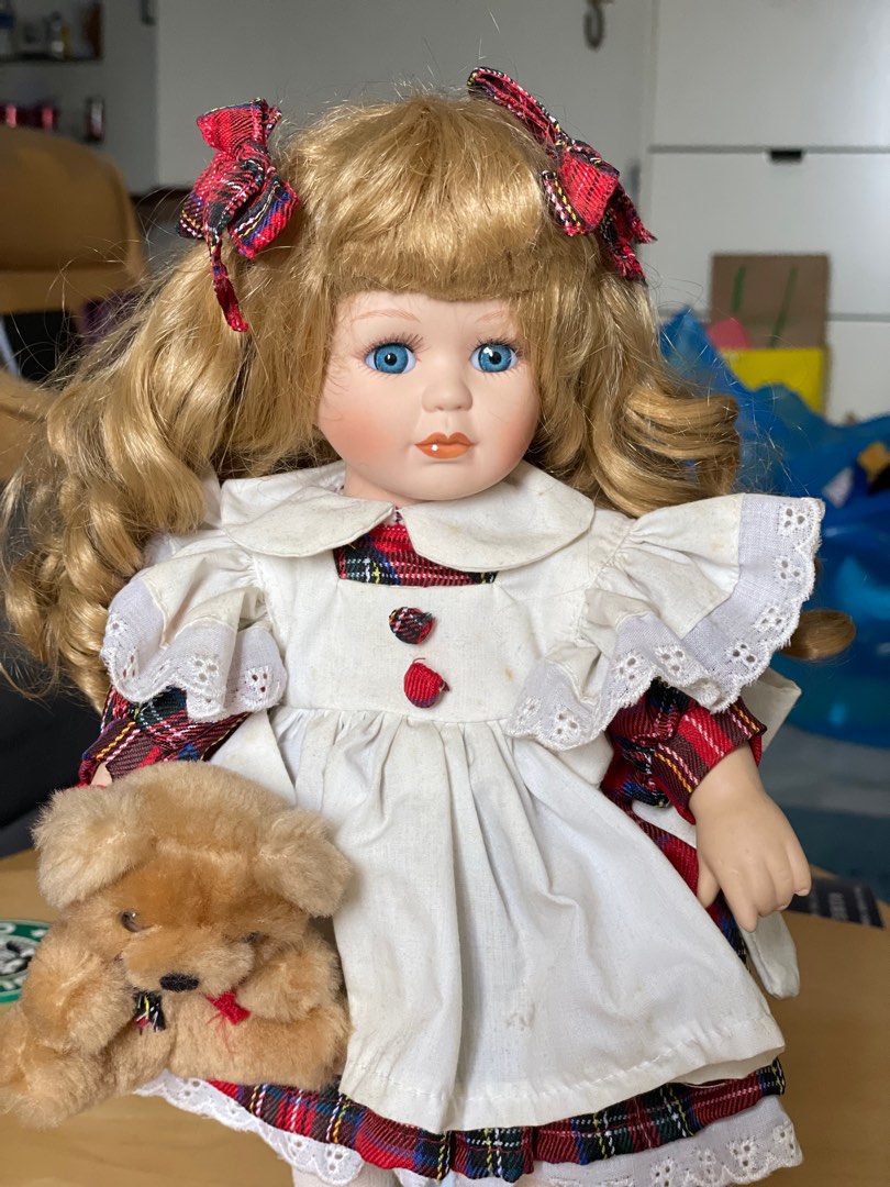 Beautiful antique porcelain doll, Hobbies & Toys, Collectibles