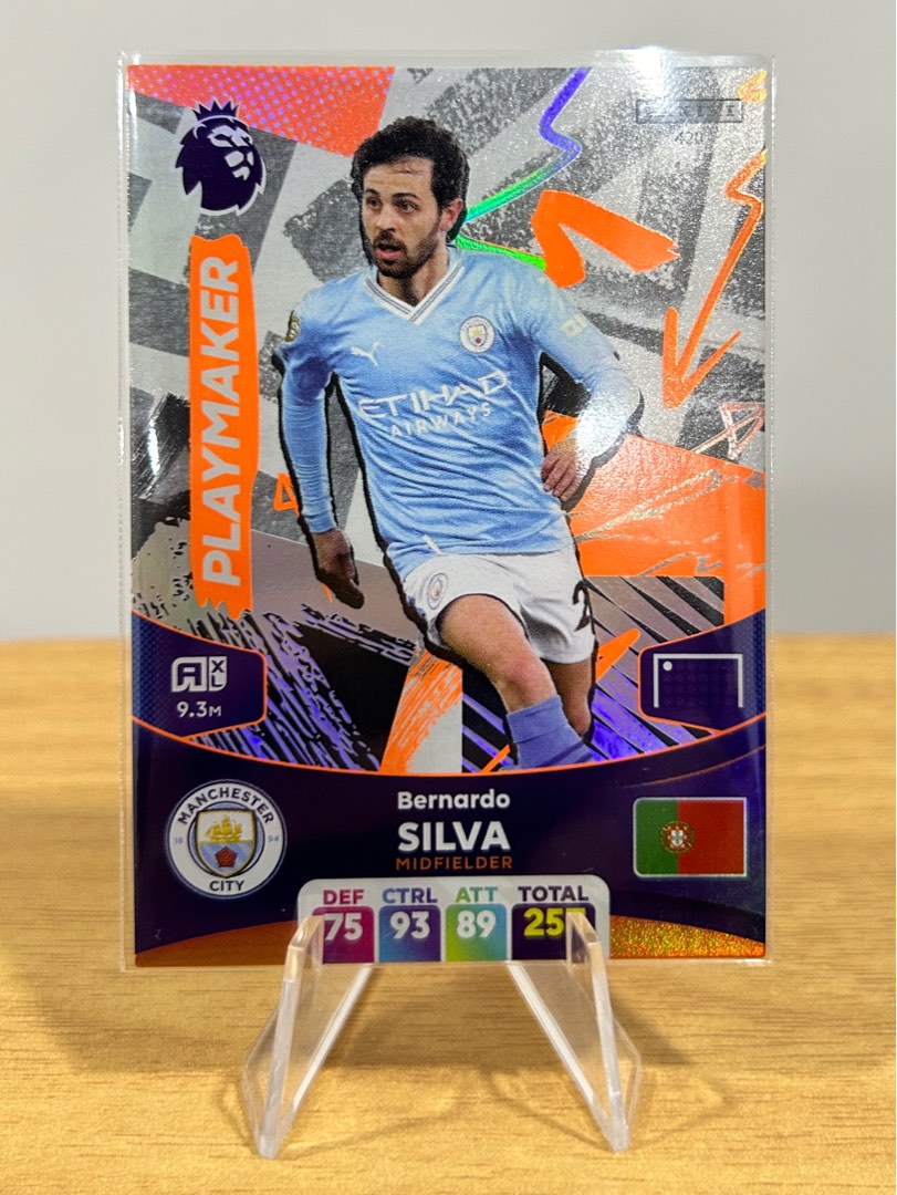 Bernardo Silva Manchester City Premier League Panini Adrenalyn 2023/24