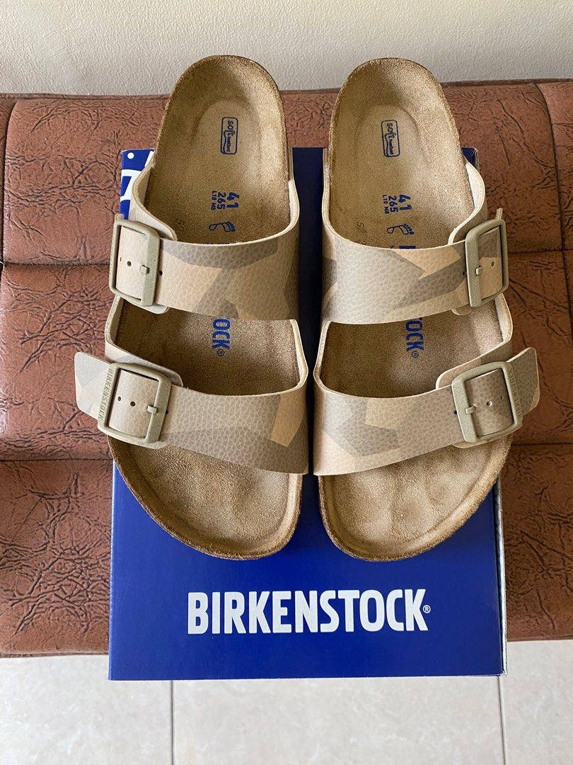 Birkenstock arizona sales camo beige