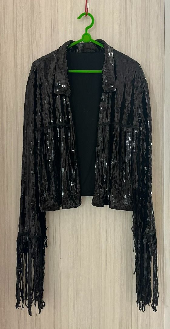 Fringe hotsell bolero jacket