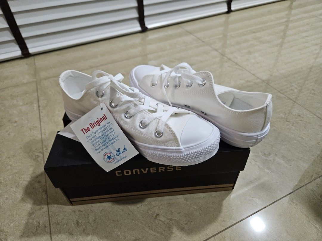 Converse light shop ox white