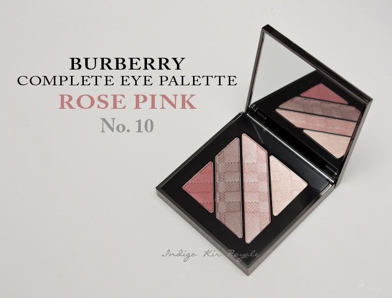 Burberry complete eye palette rose pink store