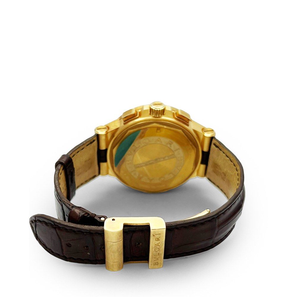 Bvlgari diagono hot sale gold watch