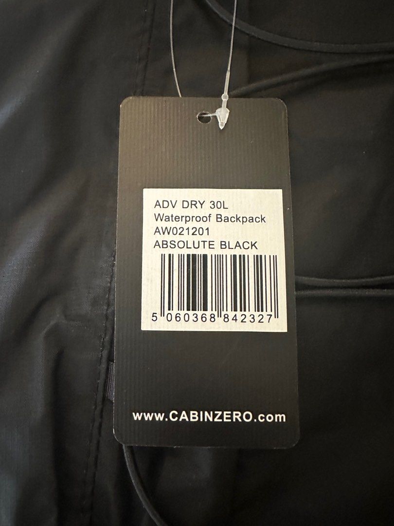 Cabin Zero Waterproof Bag, Men's Fashion, Bags, Backpacks on Carousell