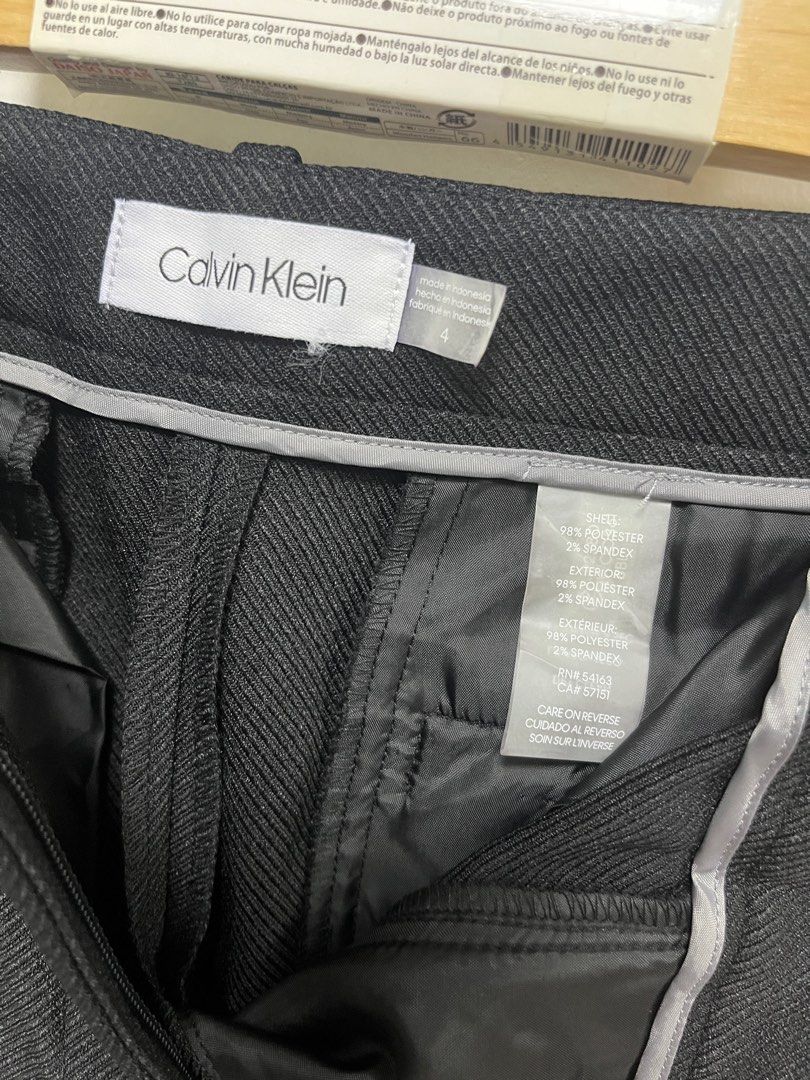 BNWT Calvin Klein straight cut formal pants Women s Fashion Bottoms Jeans Leggings on Carousell