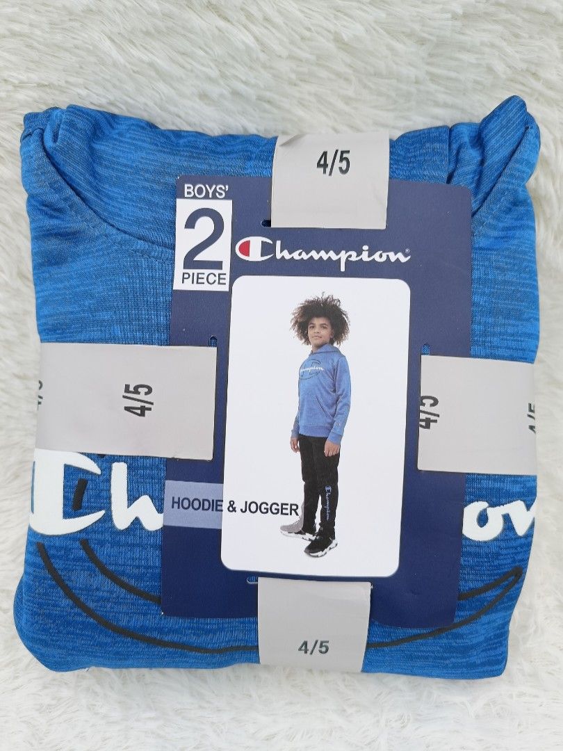 Blue champion jogger set cheap