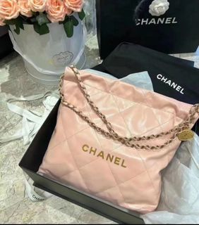 Chanel lilac coco handle mini