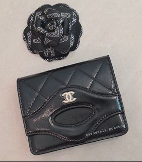 CHANEL, Bags, Sold9s Iridescent Pink Zippy Coin Purse