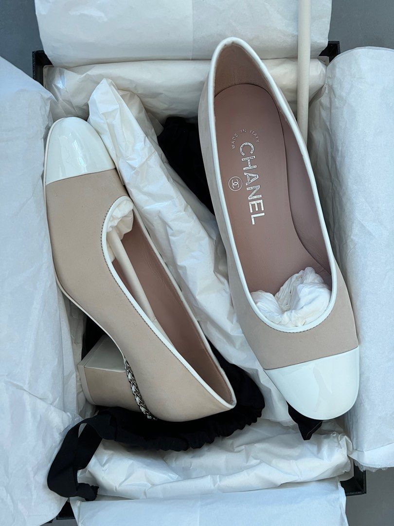 Chanel 35碼女鞋, 名牌, 鞋及波鞋- Carousell