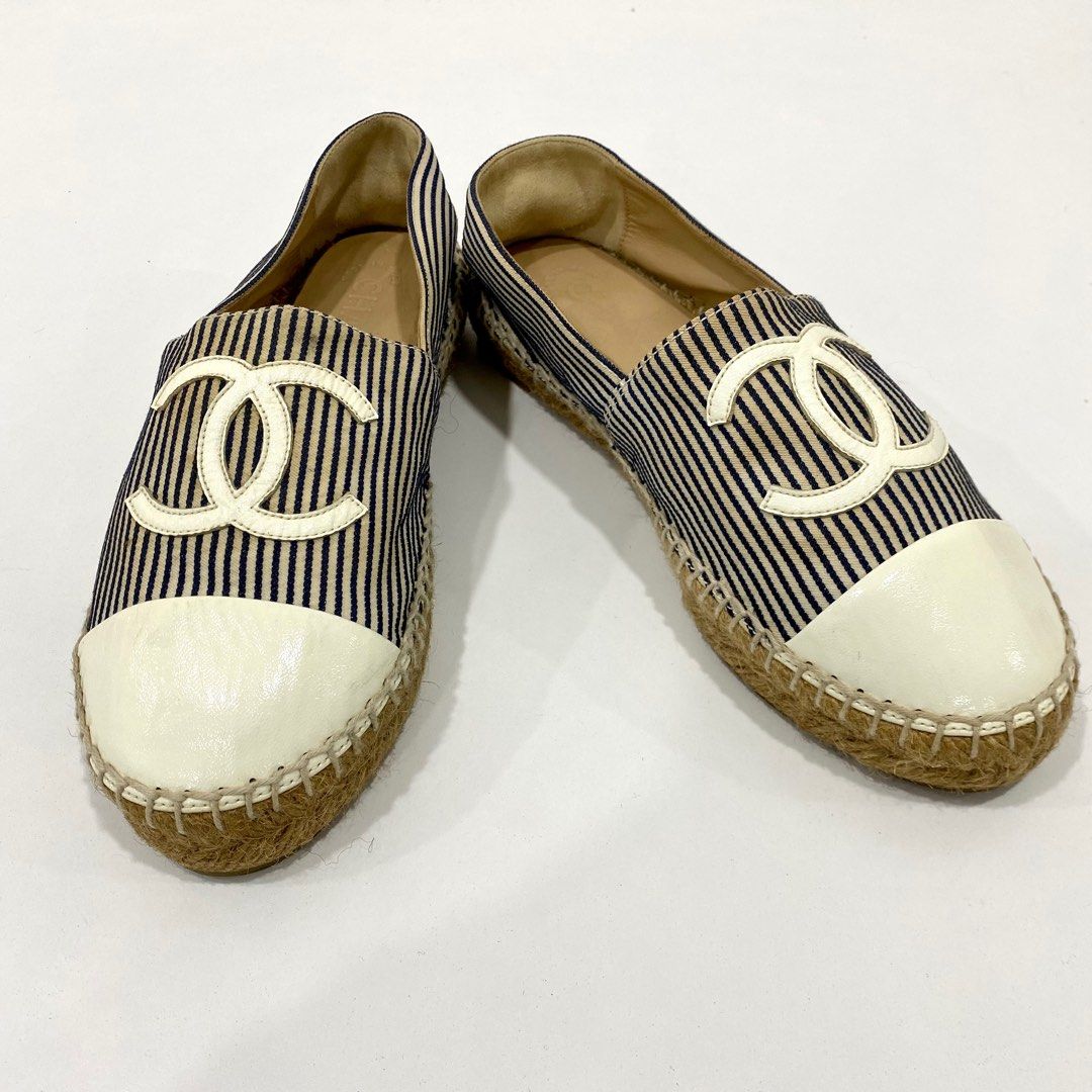 Chanel shop slip ons