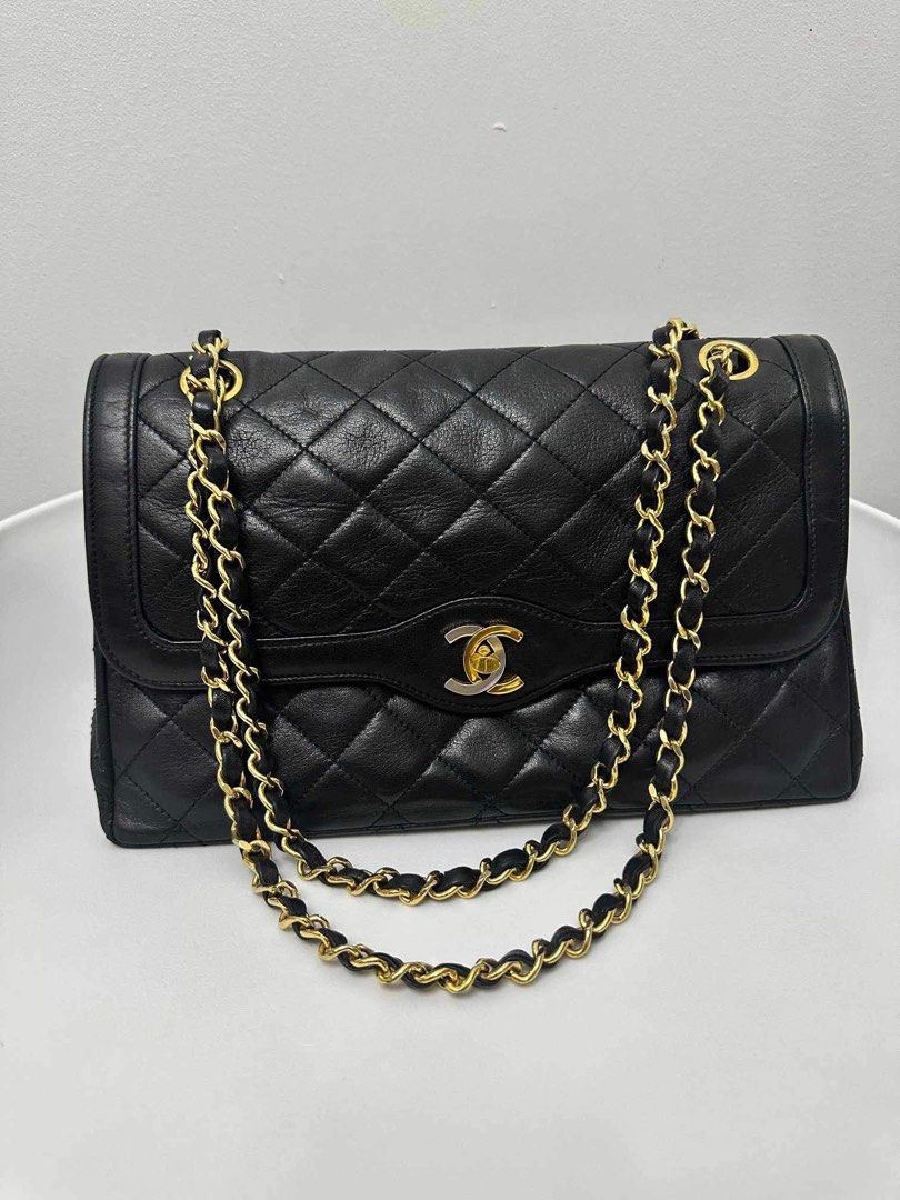 Chanel Paris Matelasse (Category: Luxury Bags & Wallets) located in Quezon City. Submitted by kring09 (Listing ID 1266317978, Image 1). Description: C H A N E L PARIS MATELASSE 25 double flap Two tone logo. Guaranteed authentic Pre loved P175,000.