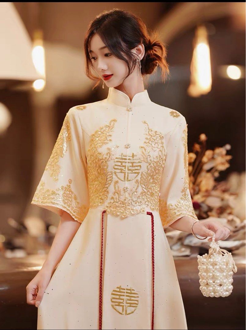 Chinese wedding sales dress cheongsam