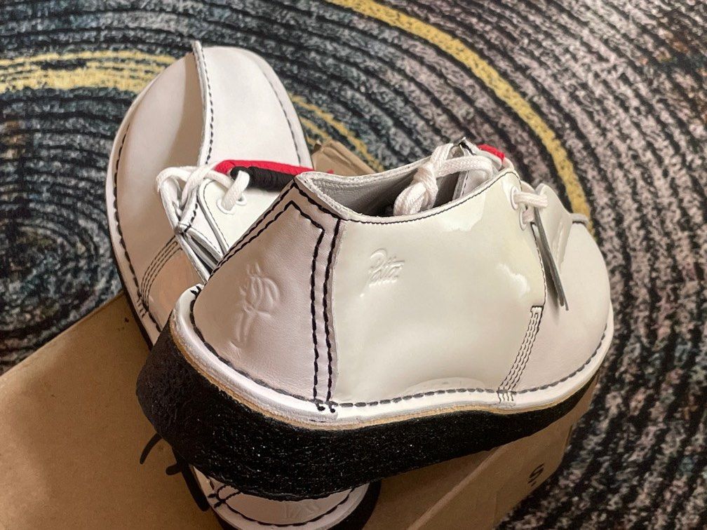 Clarks Patta Desert Trek White Shoes Size UK 8.5
