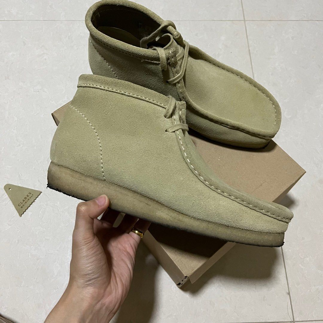 Wallabee boot maple best sale suede