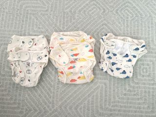 Cloth Reusable Diapers 5pcs
