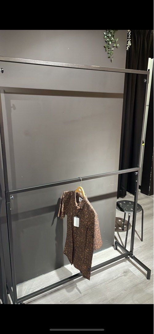 Clothing Racks Railing Metal Expendable 3ft Easy Dismantle