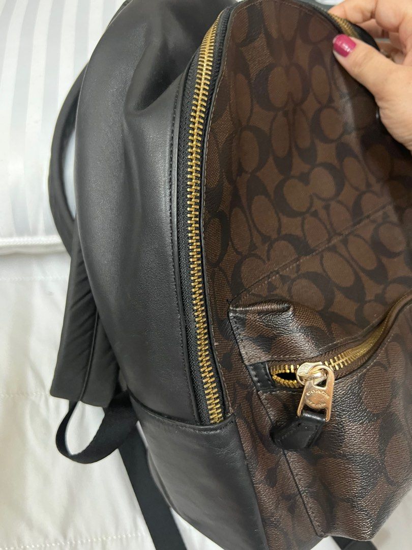 Gold coach clearance backpack