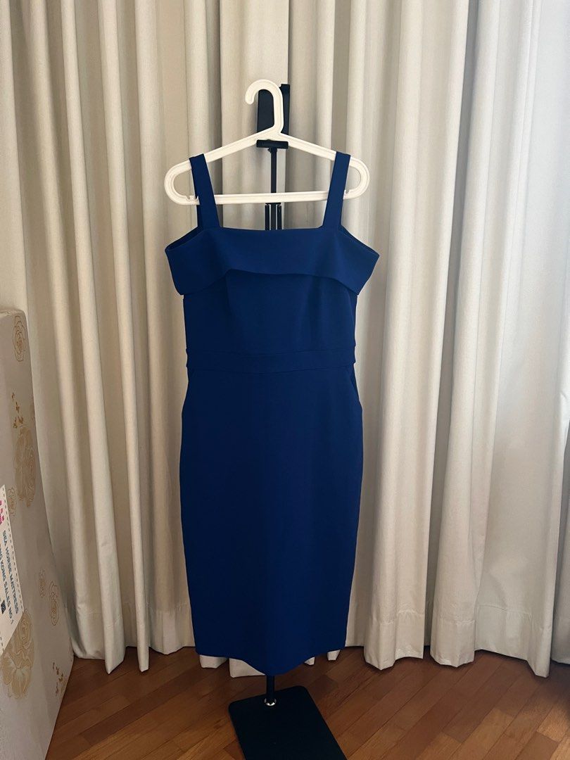 Warehouse cold online shoulder dress
