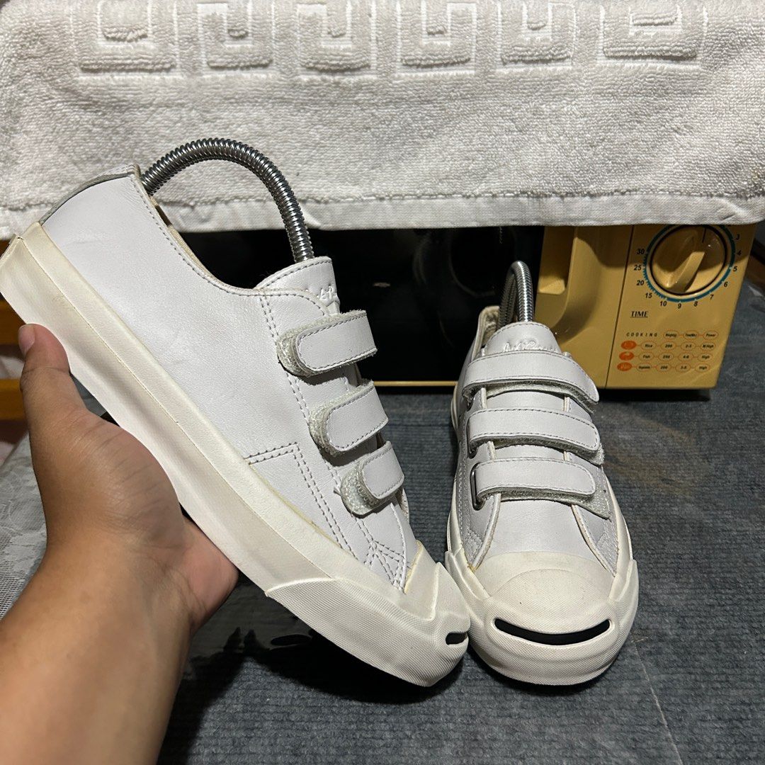 Jack purcell cheap velcro white