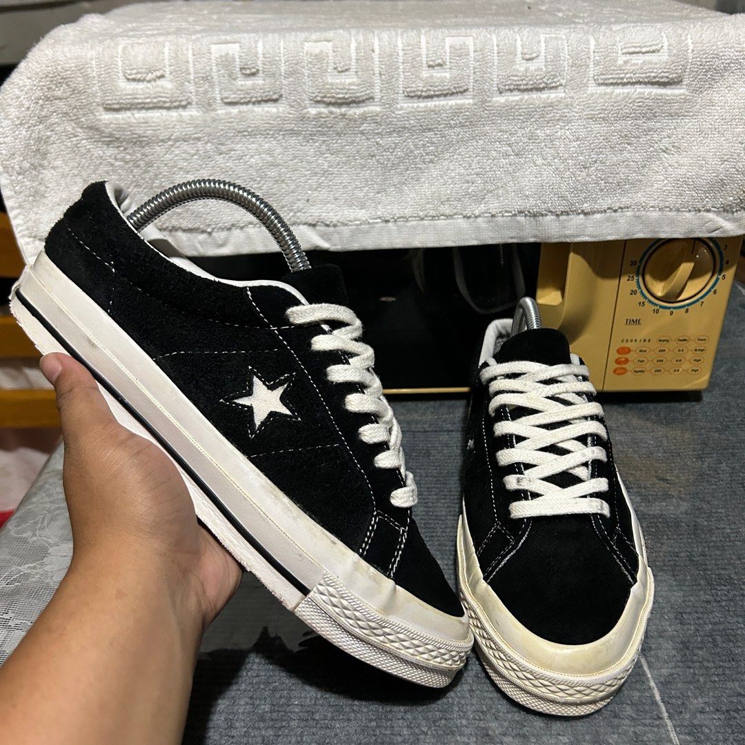 Converse one online star black womens