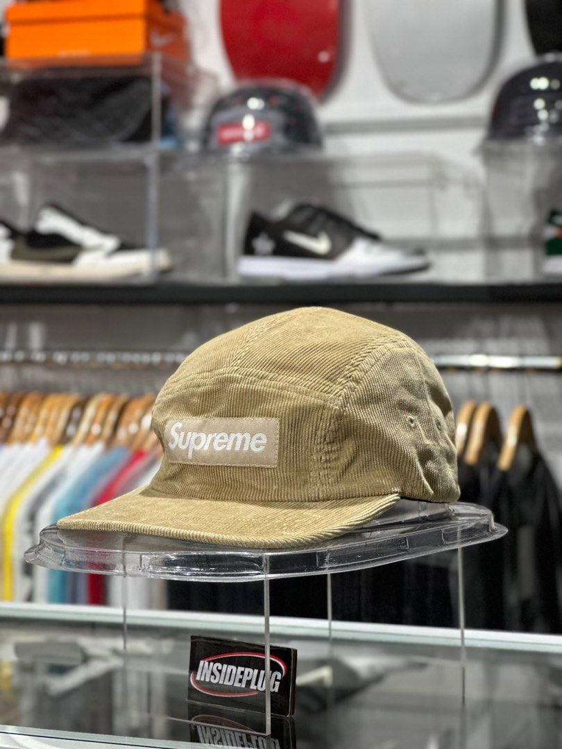 supreme 17ss suede camp cap ベージュ 【公式通販】