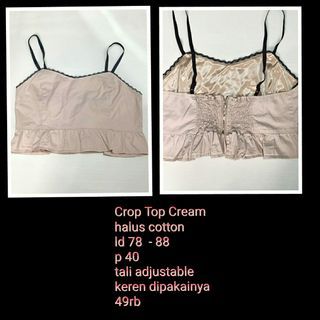 Crop Top Cream