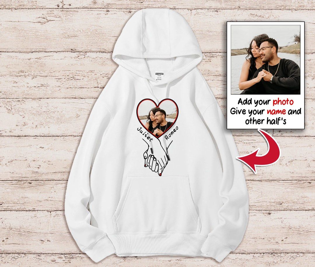 Personalised hoodie with photo 2025