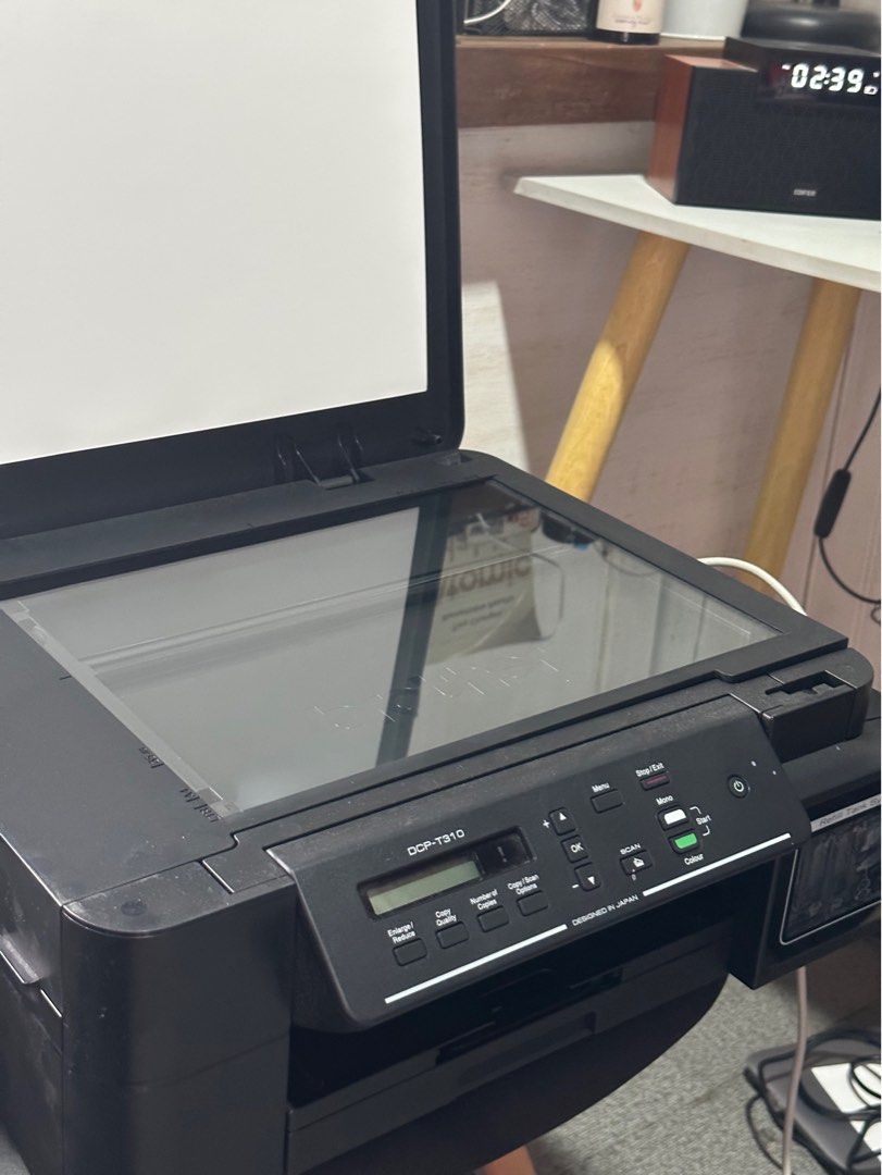 DCP-T310 (Category: Printers, Scanners & Copiers) located in Manila. Submitted by aeromc (Listing ID 1266349084, Image 3). Description: Brother Printer Code/ Model: DCP-T310 3-in-1 print, xerox, and scan All good and no issue SF to be borne by buyer.