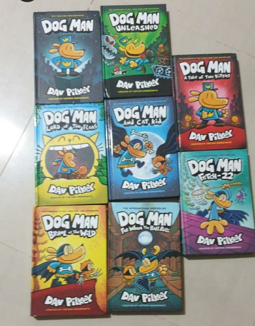 Dogman series of 8 books, Hobbies & Toys, Books & Magazines, Children's