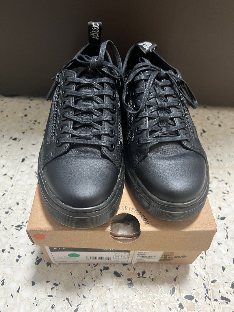 Dr. Martens Black Dante Zip Sneakers Men s Fashion Footwear