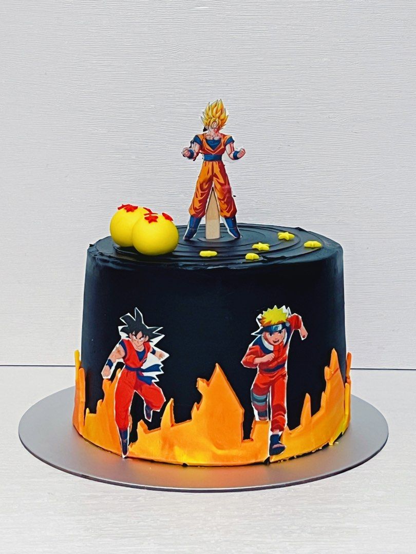 Dragon Ball cake. Feed 15 people. – Chefjhoanes