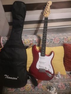 Electric Guitar with amplifier